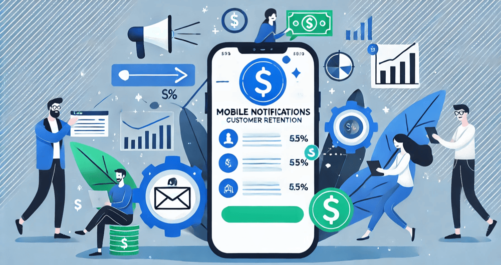El impacto de las notificaciones móviles en la retención de clientes en servicios financieros